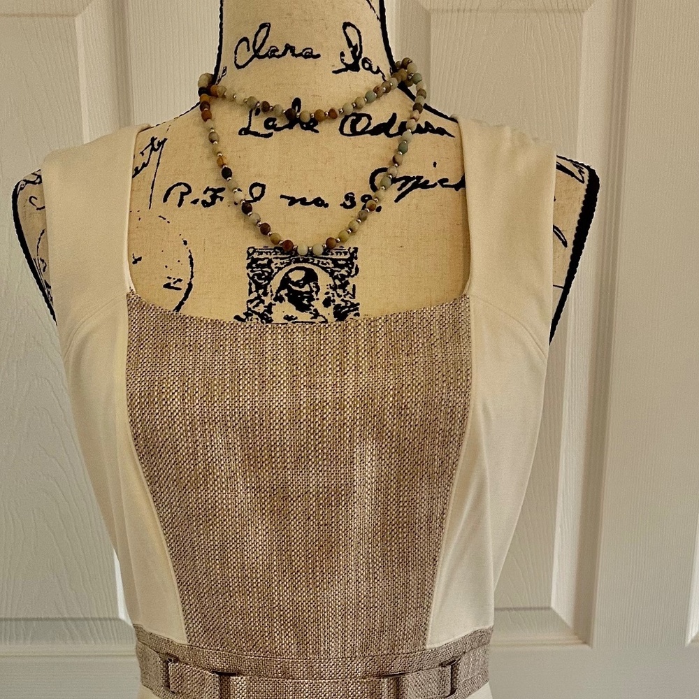 Form Fitting White House/Black Market Dress